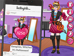 Instagirls Halloween Dress Up - Girls - POG.COM