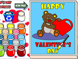 Valentine's Day Coloring Pages - Girls - POG.COM