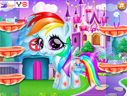 Rainbow Pony Caring - Girls - POG.COM