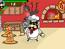 Pizza Hunter Crazy Kitchen Chef - Fighting - Pog.com