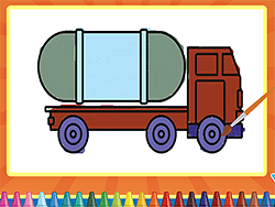 Tank Trucks Coloring