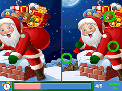 Spot the Differences: Christmas Santa 