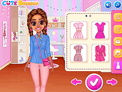 Princess Love Pinky Outfits - Girls - POG.COM