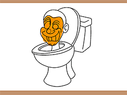 Skibidi Toilet Coloring Book - Skill - Pog.com