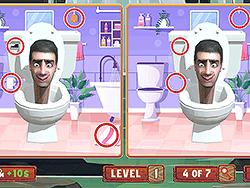 Skibidi Toilet: Find the Differences