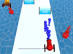 Stickman Cannon Shooter