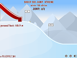 Sheep Ski Jump Xtreme
