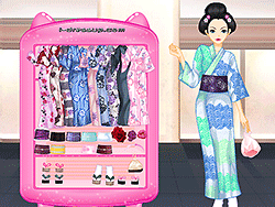 Cute Kimono Dressup