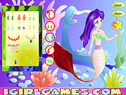 Cute Mermaid Princess Dress Up