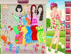 Girly Summer Style Dress Up