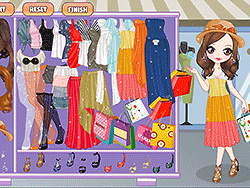 Shopping Girl Dress Up Game