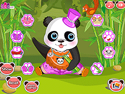 Lovely Panda Dress Up