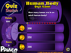 Human Body Quiz Game