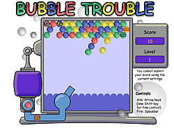 The Bubble Trouble Game