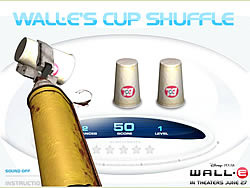 Wall-E's Cup Shuffle