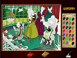 Cinderella Online Coloring