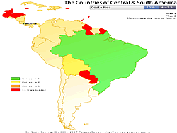 Central and South of America