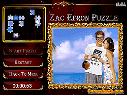 Zac Efron Puzzle