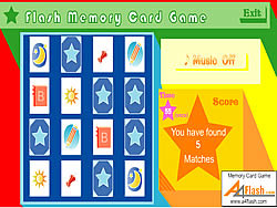 Flash Memory Card Game