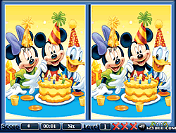 Mickey - Spot the Difference