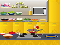 Cooking Pizza Italiana