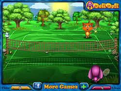 Toto and Sisi Play Tennis - POG.COM