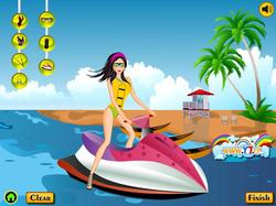 Fun ride beach girl - POG.COM