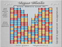 Aqua Blocks Flash