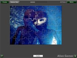 Aliens Jigsaw - Thinking - Pog.com