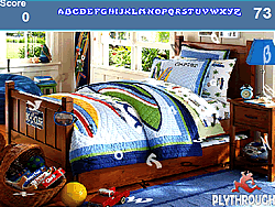 Kids Modern Bedroom Hidden Alphabets