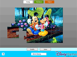 Mickey and Minnie Jigsaw