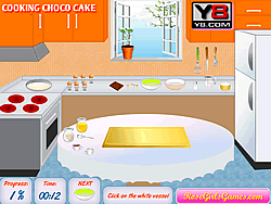 Cooking Choco Cake