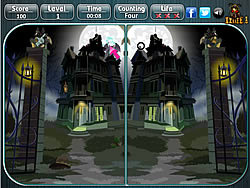 Halloween - Spot the Difference Game