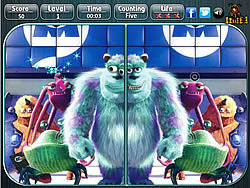 Monsters Inc - Spot the Difference