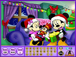 Mickey Mouse - Find the Alphabets