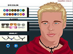 Brad Pitt Make up
