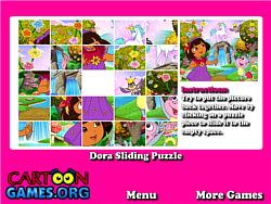 Dora Sliding Puzzle