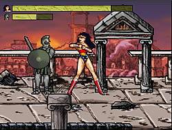 Wonder Woman: Curse of Underwater World - Fighting - Pog.com