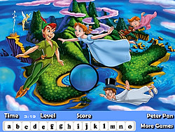 Peter Pan Hidden Letters