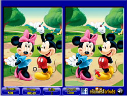 Mickey Mouse 6 Differences