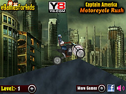 Captain America Motorcycle Rush