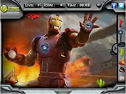 Iron Man 3 Hidden Objects