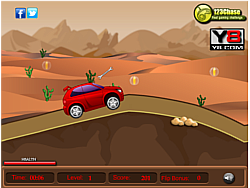 Desert drive game