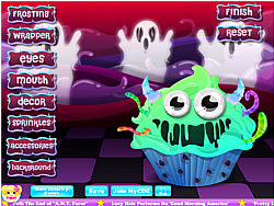 Monster Cupcake Decoration