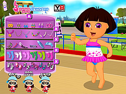 Pretty Dora Skating