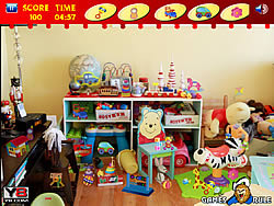 Messy Toys Room