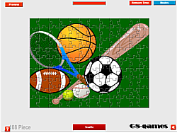 Sport Balls Jigsaw