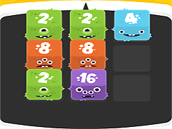 2048 Fuzzy Monsters
