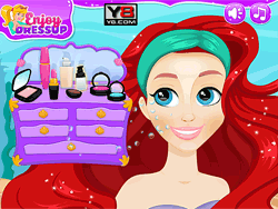 Ariel’s Dazzling Makeup