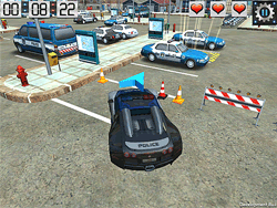 Skill 3D Parking Police Station WebGL